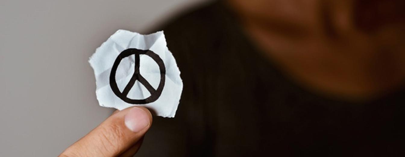 „Menschen der Gewaltfreiheit – erinnert in Zeiten von Unfrieden und Krieg“